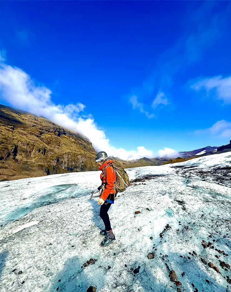 西班牙籍的冰川嚮導