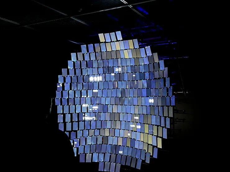 《宇宙寫生》2F展件：〈日光域XI〉（圖之二）