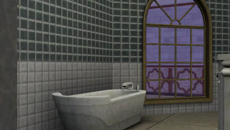 但現實中我不會在洗手間開這麼大的窗。