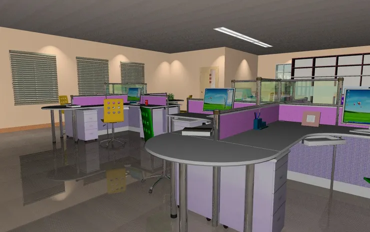 右邊這個位置最好,離經理室最遠,又在角落裏,偷懶也沒人看到。