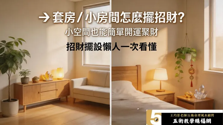 套房/小房間風水財位擺設簡單擺法(2套方案直接複製)
