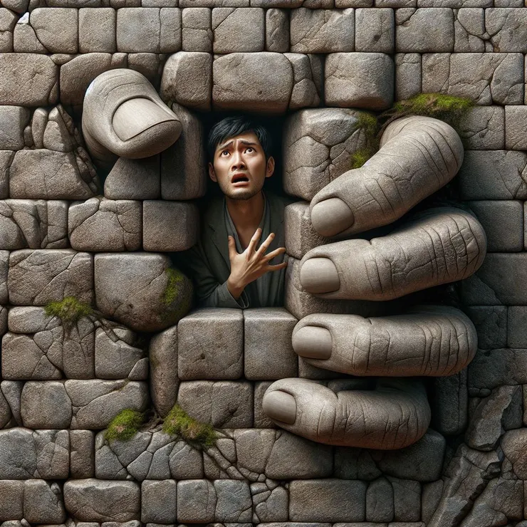 半夜敲擊牆壁的，也許不是人。