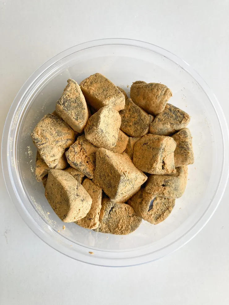 就像超市常見蕨餅