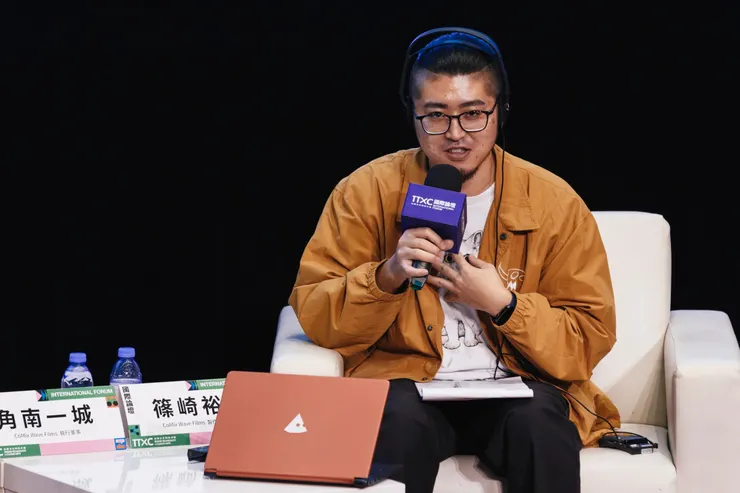 CoMix Wave Films製作部製作管理篠崎裕道。（高雄市政府文化局提供）