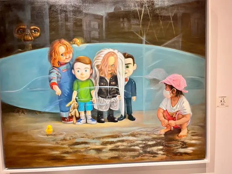 數個恐怖電影的經典人物，可愛版