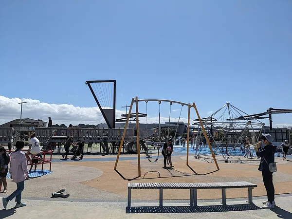 親水公園New Brighton Foreshore paddling pool