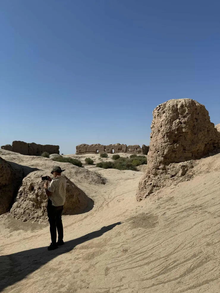 Kyzyl Qala 的入口大門