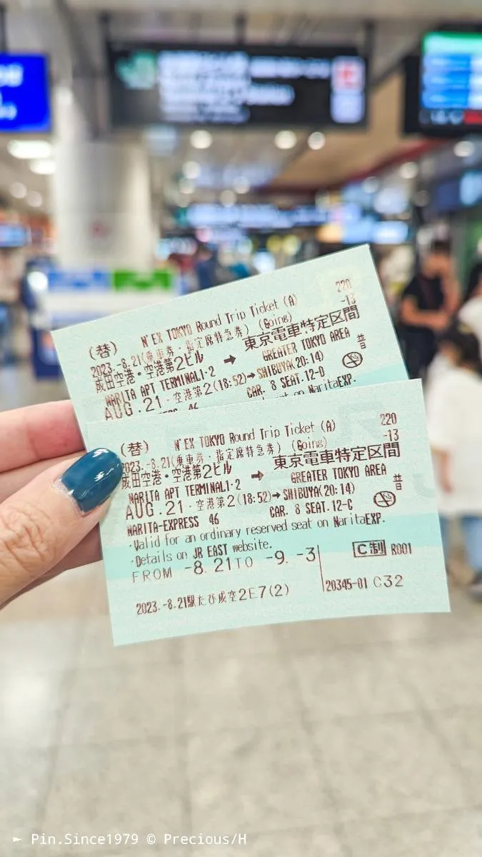 N'EX成田特快指定席車票