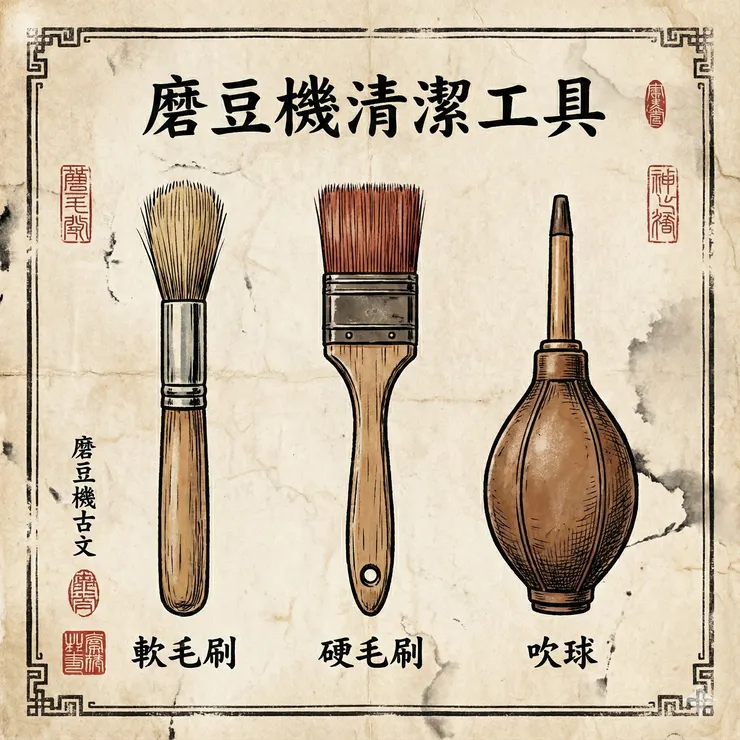 磨豆機清潔工具