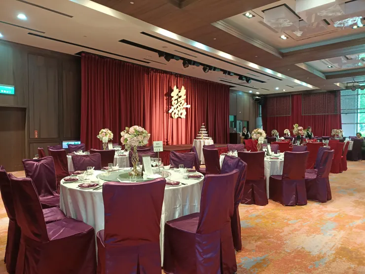 沒什麼人，偷拍一下，等等他們要彩排