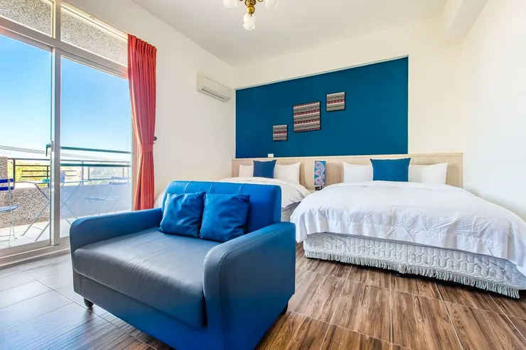 台東 小米那裡｜自助入住-豪華雙人房-附陽台-1