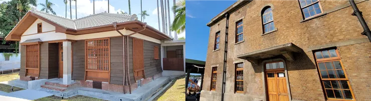 ⬆️ 化龍一村(左)，基隆舊正濱漁會大樓(右)。 (圖片取自農禾官方網站)