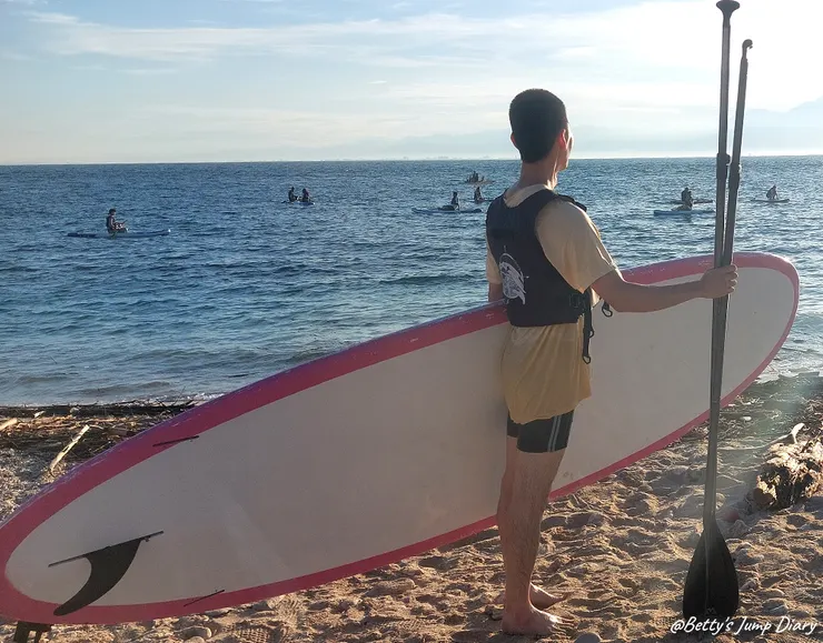 ▲2025屏東小琉球-浮潛、SUP/ 圖片來源：Betty's Jump Diary
