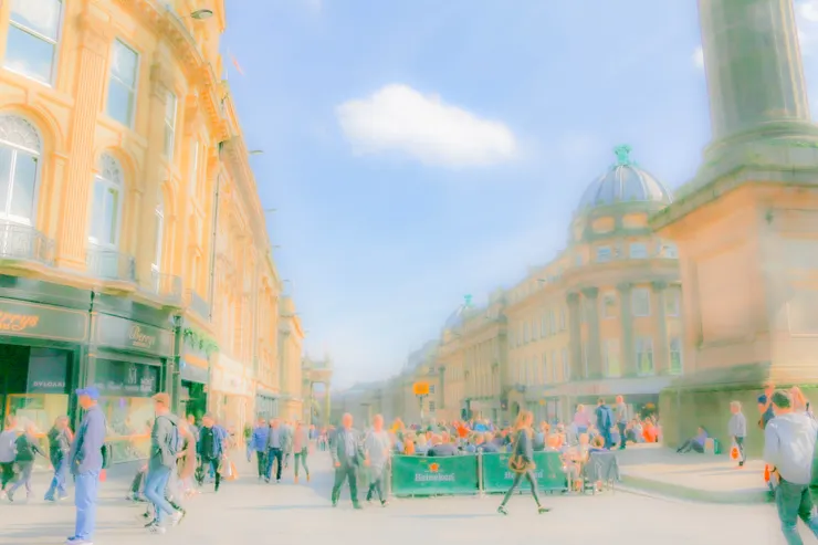 紐卡索市區一景