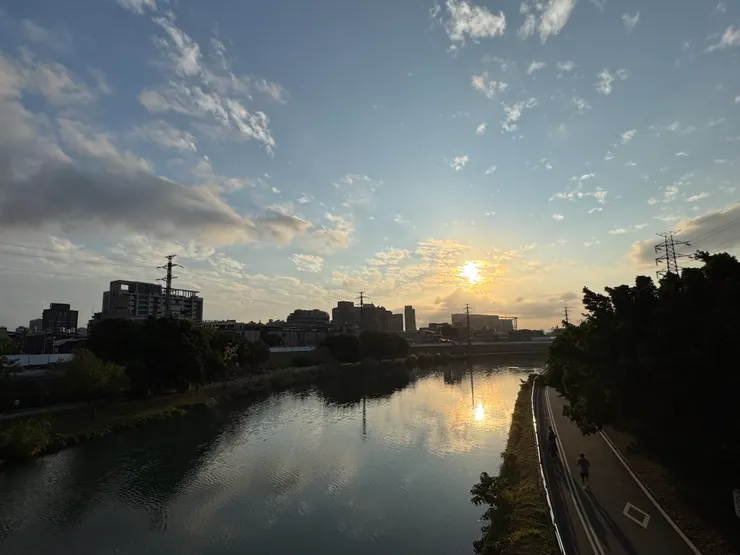 拍攝於2026年1月18日，士林 文昌橋