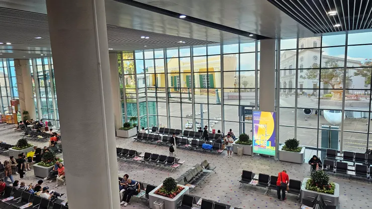 澳門國際機場登機門即使是旅客眾多也不會覺得擁擠!這點很有遠見!