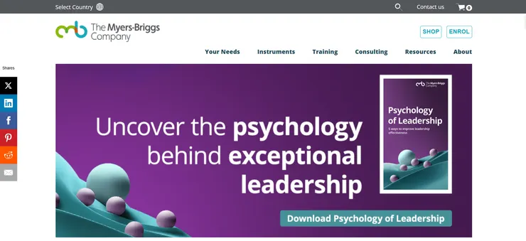 MBTI 正版官方網站