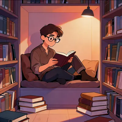 每天都想多看一點書