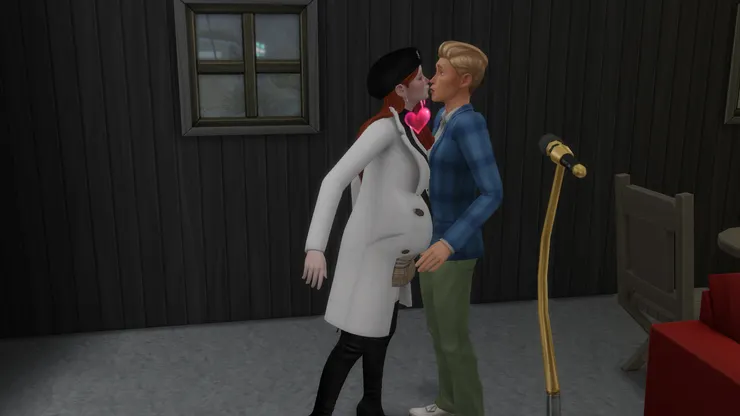 莉奧拉&傑斯強尼的初吻