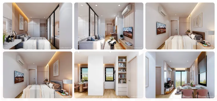 位於曼谷挽賜區的這處可負擔住宅是最受歡迎的社區,有超過 15 萬人登記。(圖片來源:Baan Peua Kon Thai 計畫官網)