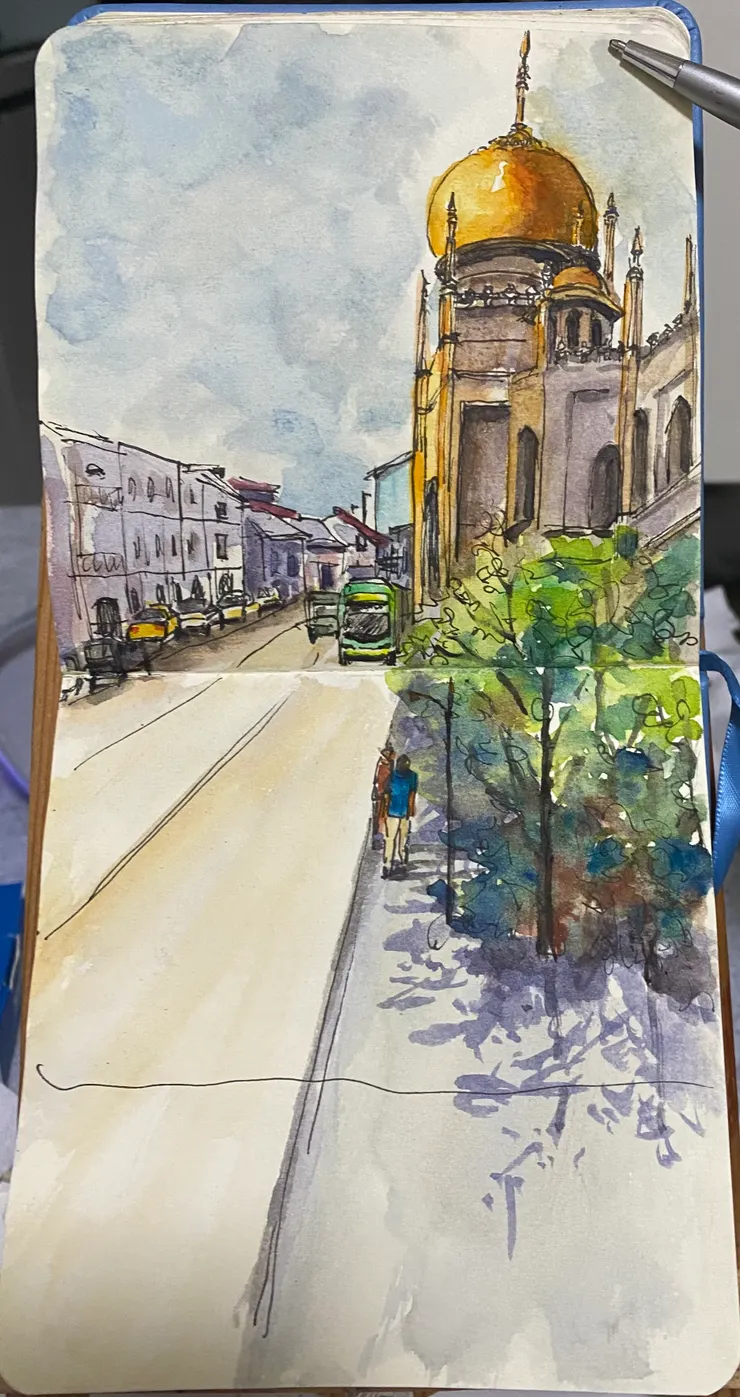 蘇丹回教堂（速寫）