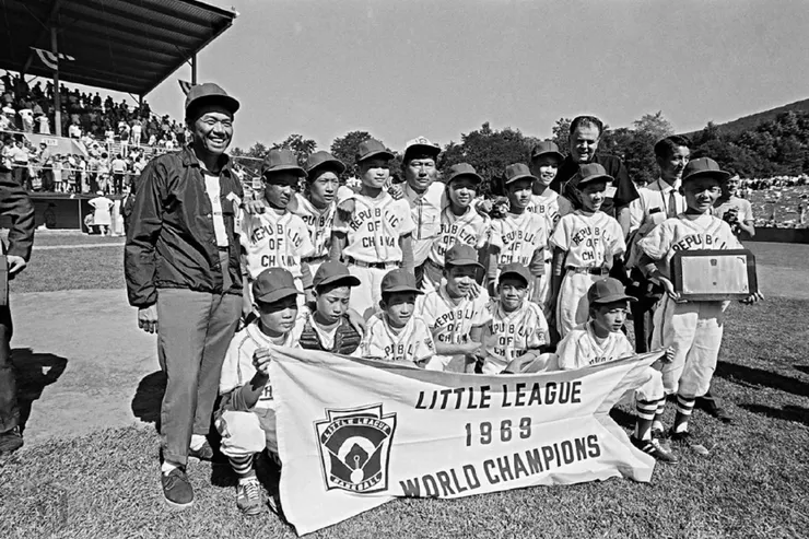 圖1  1969年金龍少棒獲得世界少棒冠軍 案名：節慶、典禮、少棒 檔號：0053/0076/1 來源機關：行政院新聞局 管有機關：國家發展委員會檔案管理局