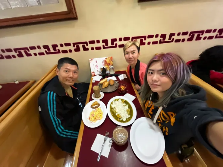 Café El Popular 吃我們三人在墨西哥的第一個早餐