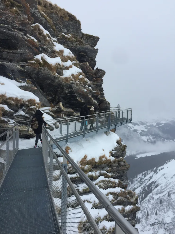 菲斯特懸崖步道沿著山壁建成
