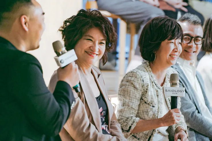 圖說：財經節目主持人夏韻芬（圖中）分享現在最珍惜的，就是參與【匠生活】短時居遊旅行，說走就走，放下一切，勇敢前行。（資料來源：飛亞旅行社/匠生活）