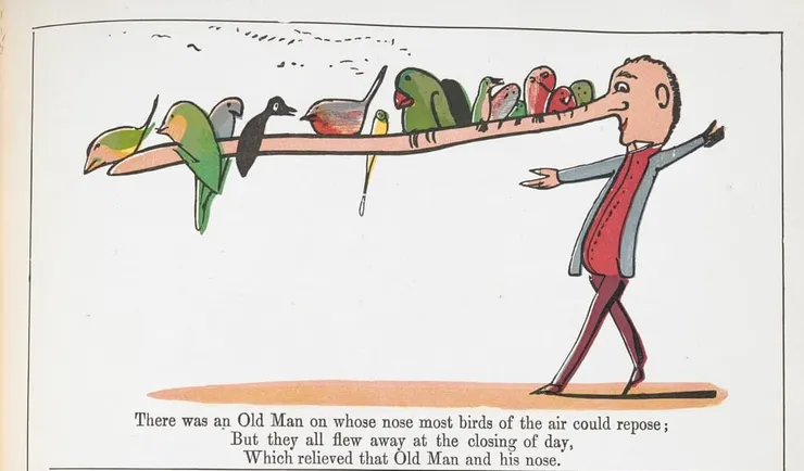 EDWARD LEAR (1812-1888) English artist and novelist. One of his comic nonsense rhymes.