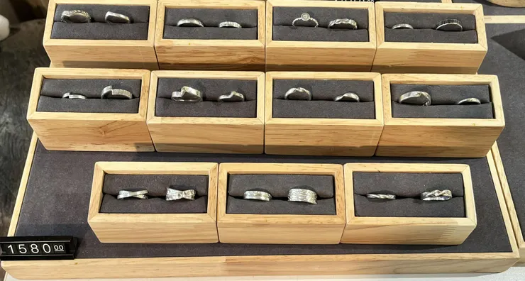 $ 1580 經典銀戒款