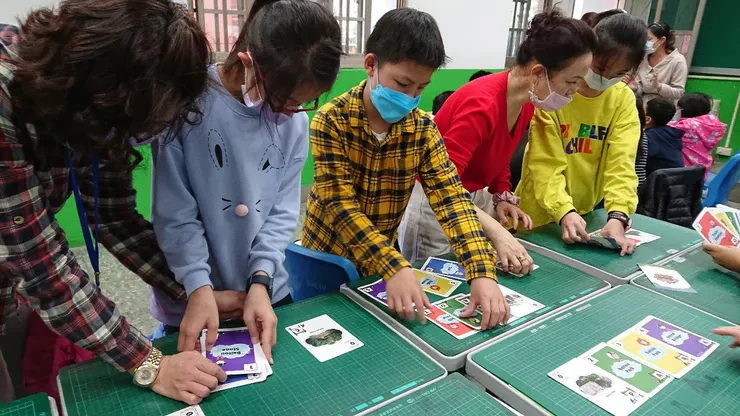 小朋友玩《Beitou Fun Fun Go》