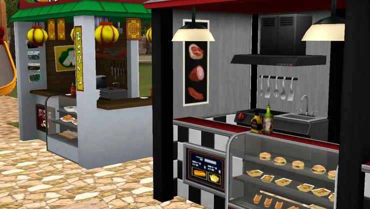 美國人最喜歡吃肉，這裏有肉的圖示，表明是真材實料！