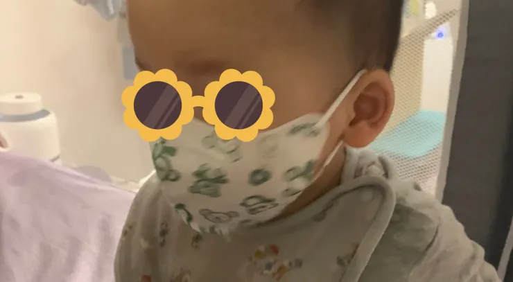 這是兒子戴的最好的口罩，鼻梁鋼片的部分可以讓口罩上半部更服貼，但立體設計讓鼻子有呼吸的空間。