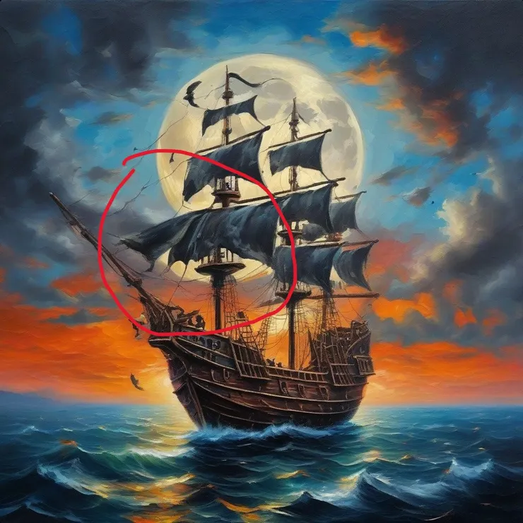 這張是月亮不月亮，不成圓形