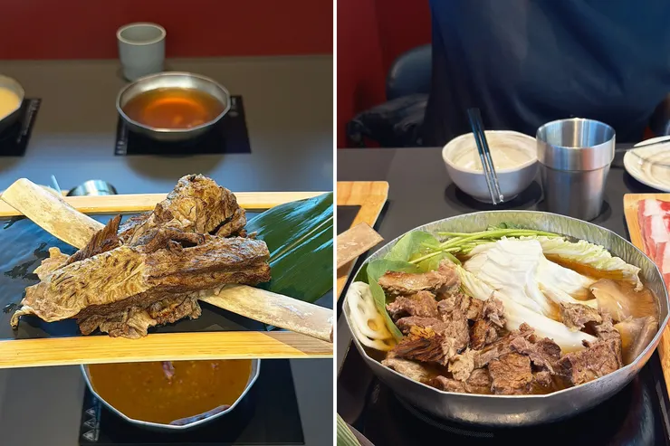 升級牛大骨讓湯頭更鮮美，骨邊肉更是精華所在。