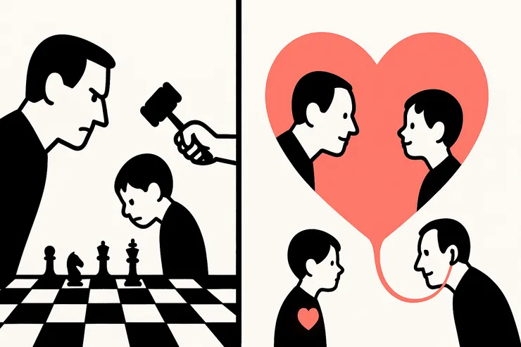 爭論像棋局，但真正的連結在於對話。