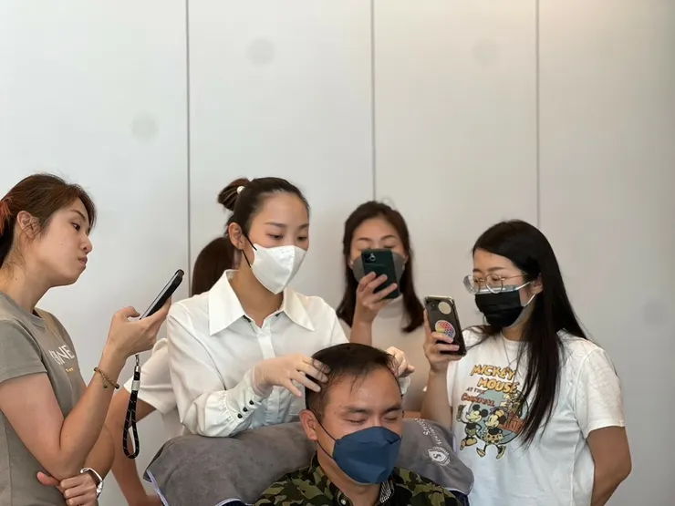 台南美容課程【柔星國際美容教育】毛母開通外泌體御髮教學│養髮