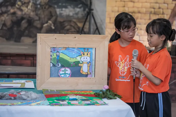 屈尺國小孩子展現學習成果