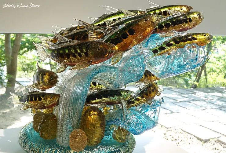 ▲新竹市玻璃工藝博物館-「時光璃影」聯展/圖片來源:Betty's Jump Diary