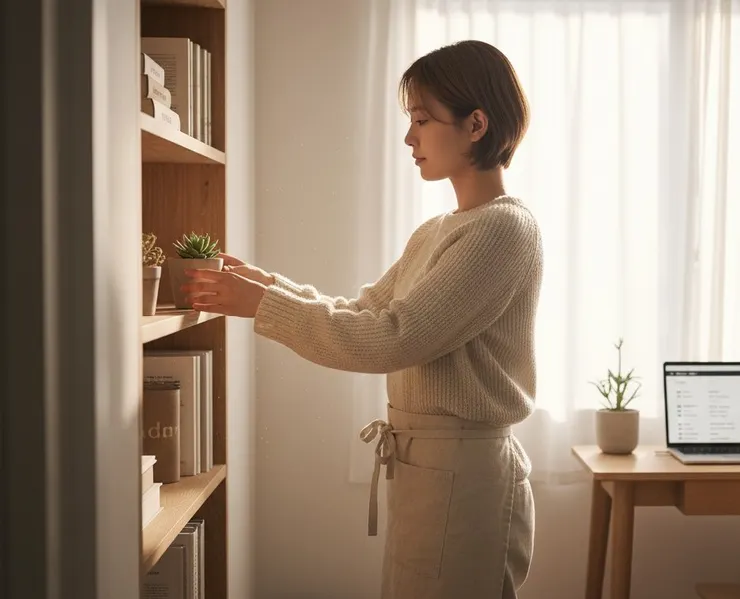 週末可整理家中環境,為自己留一塊能呼吸的空白時光。