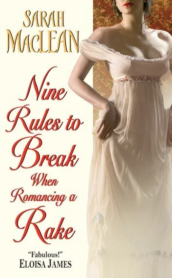 《Nine Rules to Break When Romancing a Rake》書封