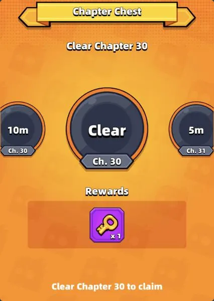 噠噠特攻中的主線關卡驗證點