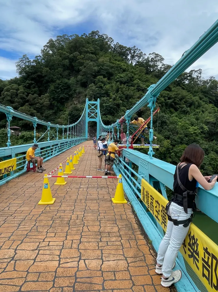 桃園市復興區高空彈跳