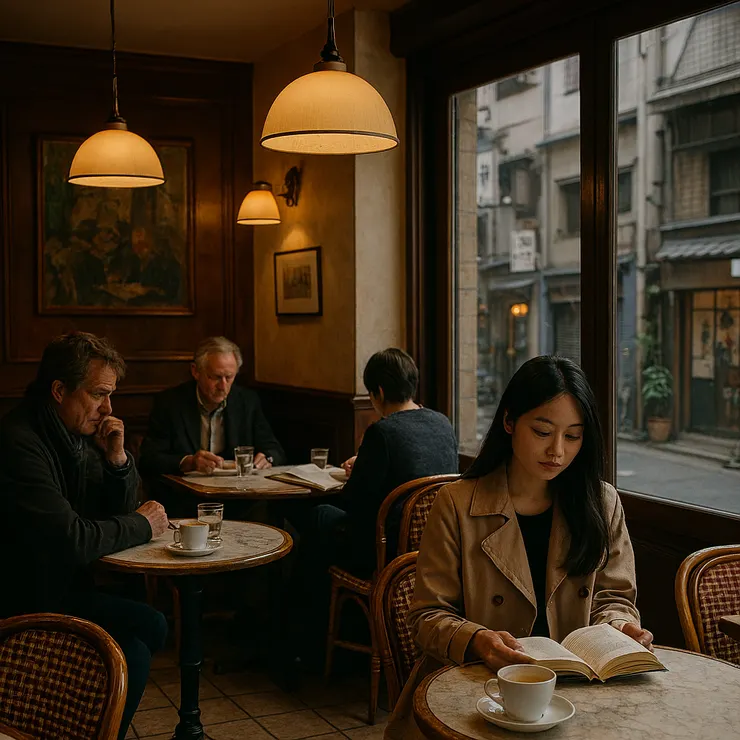 咖啡館文化:從巴黎左岸到東京巷弄的精神場所