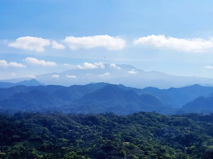 觀景台眺望加里山
