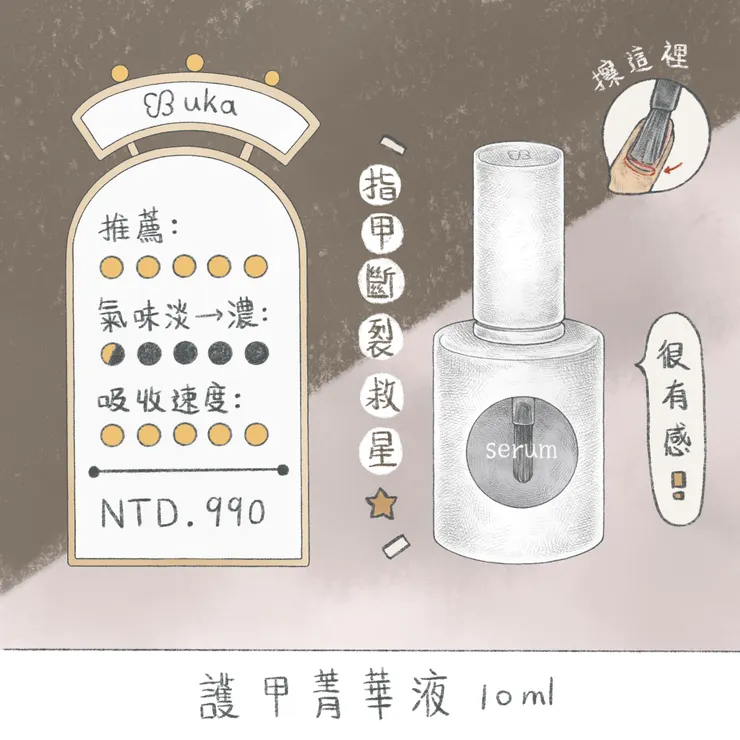 uka | 護甲菁華液 10ml