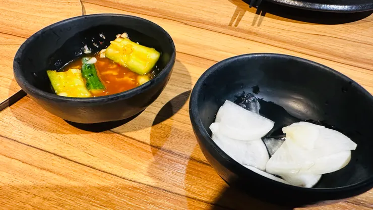 無限續用的小黃瓜與醃蘿蔔