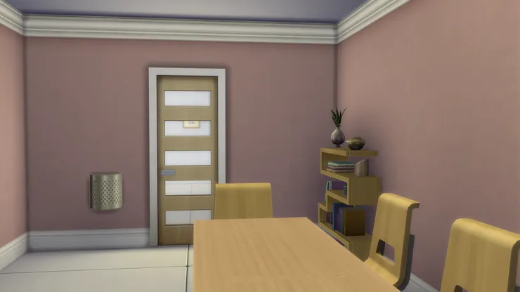 其實有時老師也會在這裏開會，這房間用途很多。