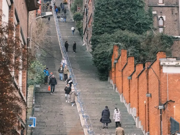 列日 - 比倫山大樓梯 (Montagne de Bueren)